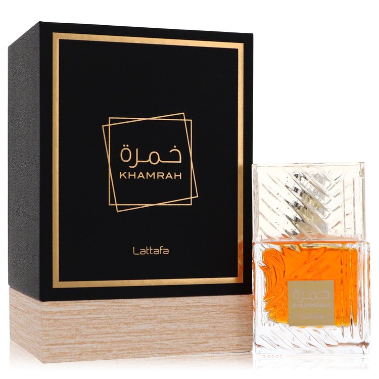 Lattafa Khamrah Cologne By Lattafa Eau De Parfum Spray (Unisex) For Men