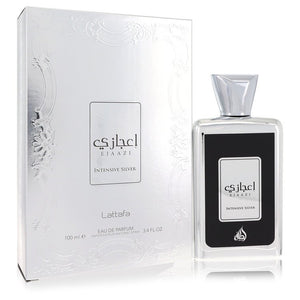 Lattafa Ejaazi Intensive Silver Perfume By Lattafa Eau De Parfum Spray (Unisex) For Women