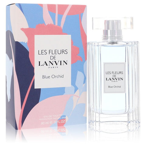 Les Fleurs De Lanvin Blue Orchid Perfume By Lanvin Eau De Toilette Spray For Women
