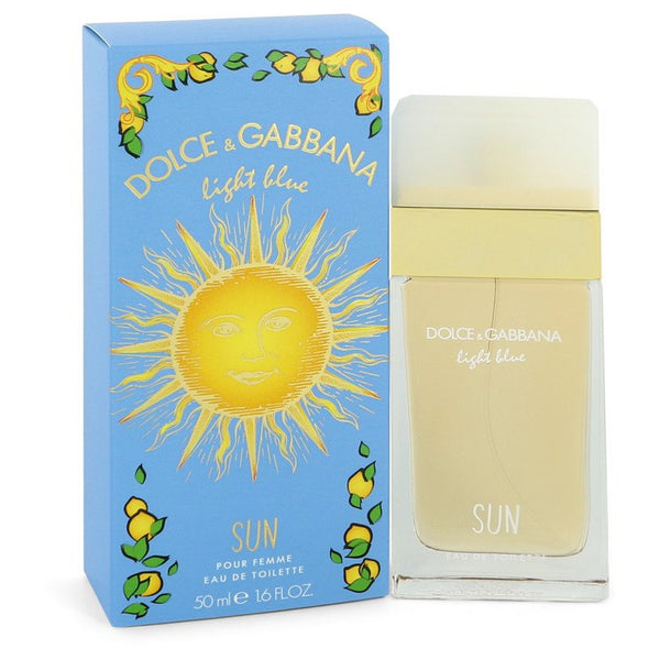 Light Blue Sun Perfume By Dolce & Gabbana Eau De Toilette Spray For Women