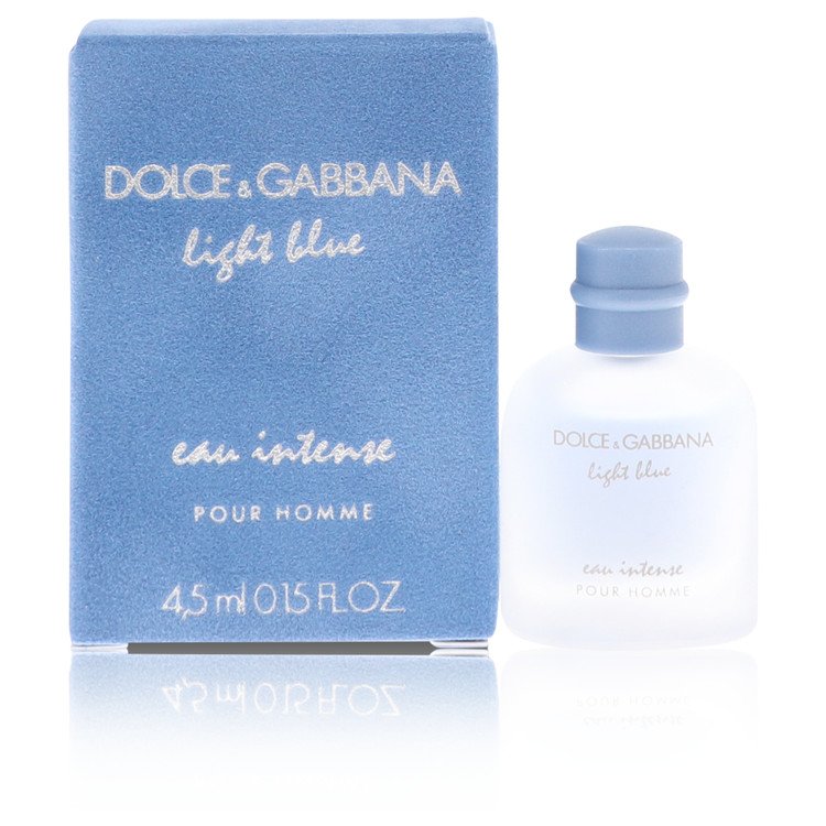 Light Blue Eau Intense Cologne By Dolce & Gabbana Mini EDP For Men
