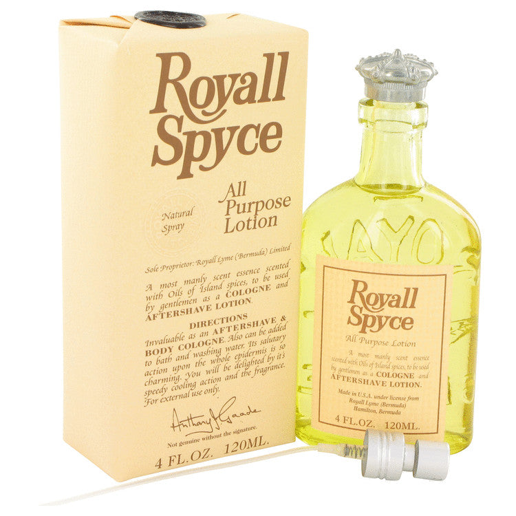 Royall Spyce Cologne By Royall Fragrances All Purpose Lotion / Cologne For Men