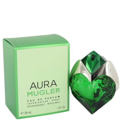 Mugler Aura Perfume By Thierry Mugler Eau De Parfum Spray Refillable For Women