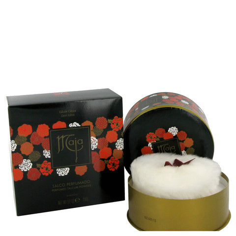 Maja Perfume By Myrurgia Dusting Powder/Talc with Puff For Women