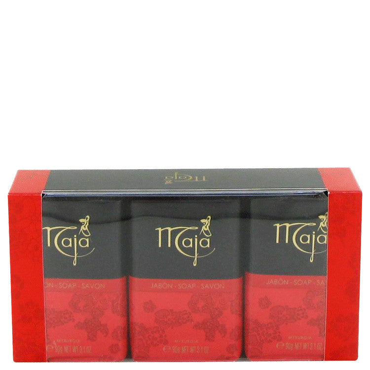 Maja Perfume By Myrurgia Soap (3 pack) For Women