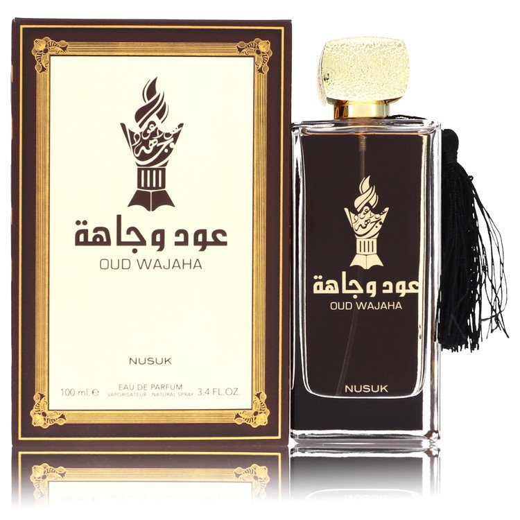 Nusuk Oud Wajaha Cologne By Nusuk Eau De Parfum Spray (Unisex) For Men