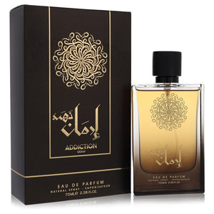 Ozareej Addiction Gold Cologne By Ozareej Eau De Parfum Spray (Unisex) For Men