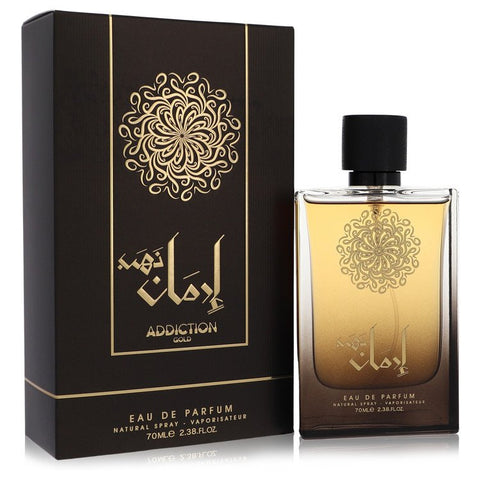 Ozareej Addiction Gold Cologne By Ozareej Eau De Parfum Spray (Unisex) For Men