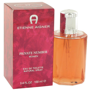 Private Number Perfume By Etienne Aigner Eau De Toilette Spray For Women