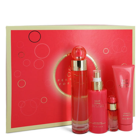 Perry Ellis 360 Coral Perfume By Perry Ellis Gift Set For Women