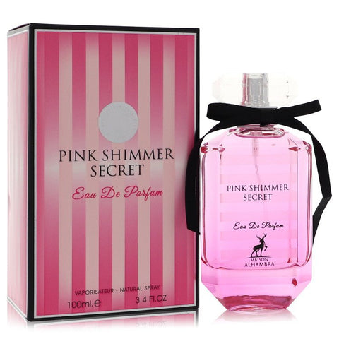 Pink Shimmer Secret Perfume By Maison Alhambra Eau De Parfum Spray For Women