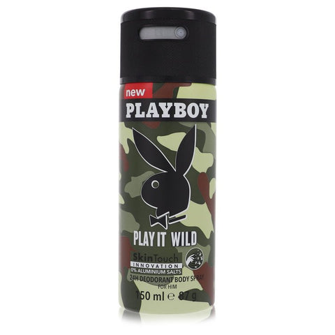 Playboy Play It Wild Cologne By Playboy Deodorant Spray For Men
