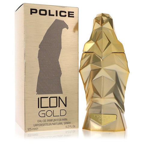 Police Icon Gold Cologne By Police Colognes Eau De Parfum Spray For Men