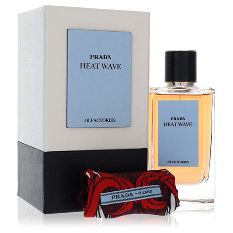 Prada Olfactories Heat Wave Cologne By Prada Eau De Parfum Spray with Gift Pouch (Unisex) For Men