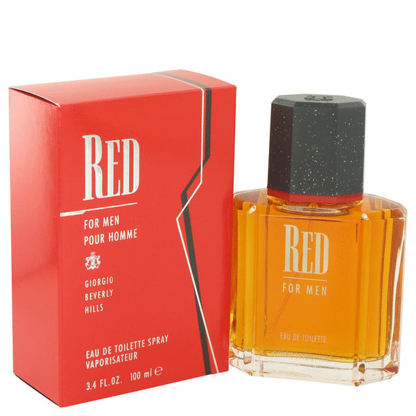 Red Cologne By Giorgio Beverly Hills Eau De Toilette Spray For Men