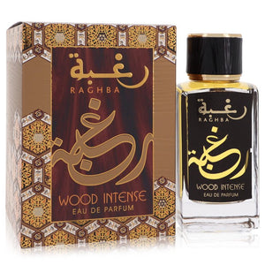 Raghba Wood Intense Perfume By Lattafa Eau De Parfum Spray (Unisex) For Women