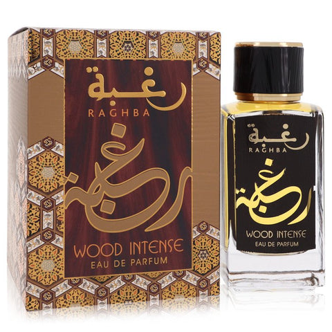 Raghba Wood Intense Perfume By Lattafa Eau De Parfum Spray (Unisex) For Women