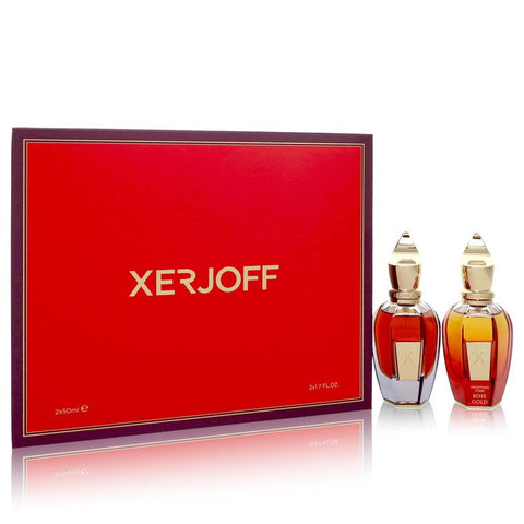 Shooting Stars Amber Gold & Rose Gold Perfume By Xerjoff Gift Set For Women