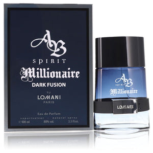 Spirit Millionaire Dark Fusion Cologne By Lomani Eau De Parfum Spray For Men