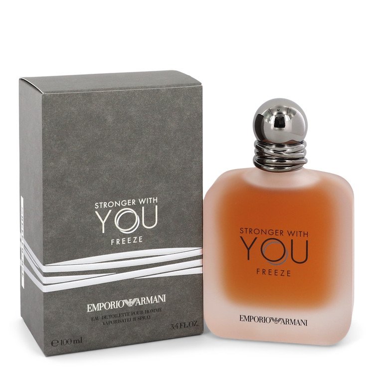 Stronger With You Freeze Cologne By Emporio Armani Eau De Toilette Spray For Men