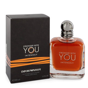 Stronger With You Intensely Cologne By Giorgio Armani Eau De Parfum Spray For Men