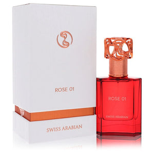 Swiss Arabian Rose 01 Cologne By Swiss Arabian Eau De Parfum Spray (Unisex) For Men