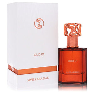 Swiss Arabian Oud 01 Cologne By Swiss Arabian Eau De Parfum Spray (Unisex) For Men
