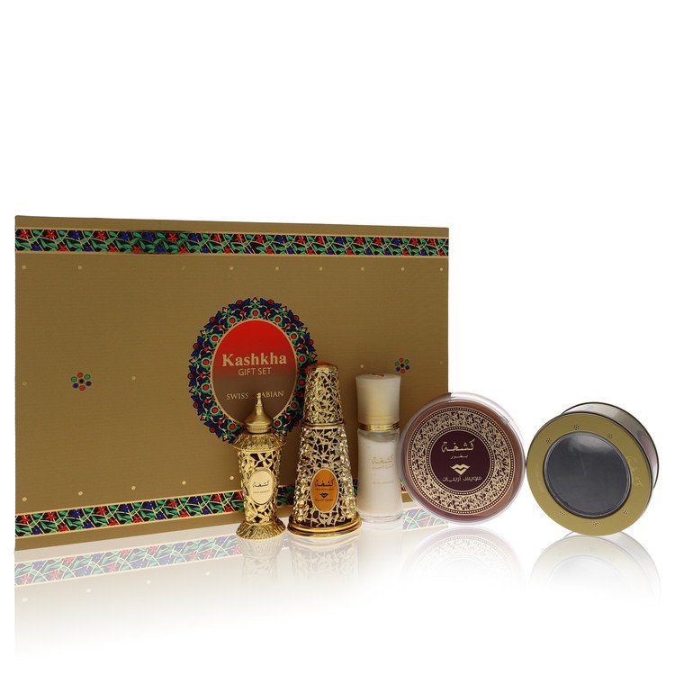Swiss Arabian Kashkha Cologne By Swiss Arabian Gift Set For Men