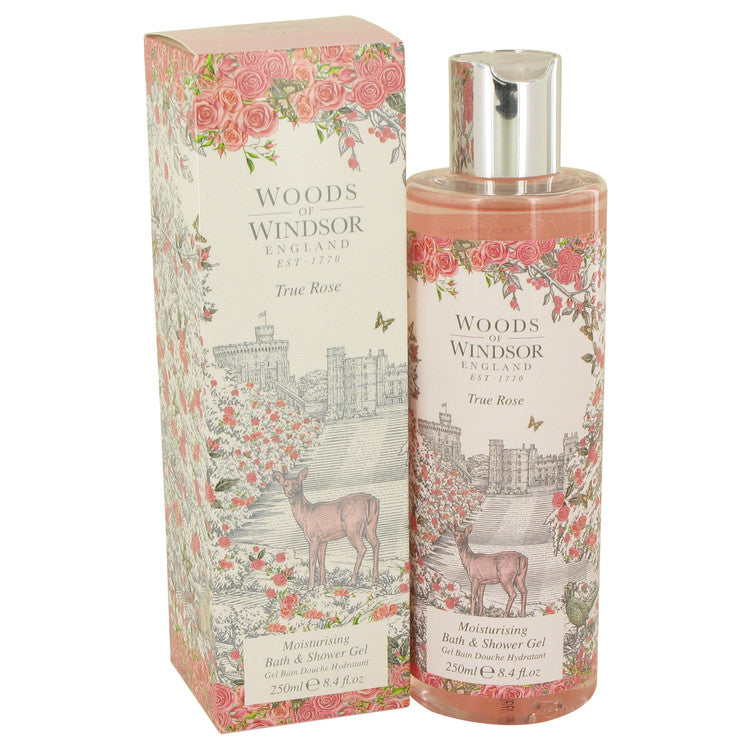 True Rose Perfume By Woods Of Windsor Shower Gel For Women