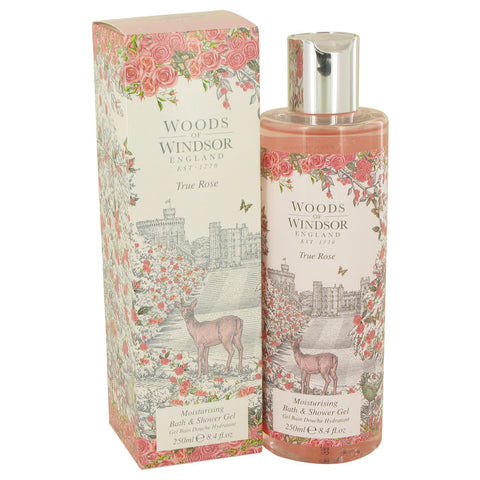 True Rose Perfume By Woods Of Windsor Shower Gel For Women