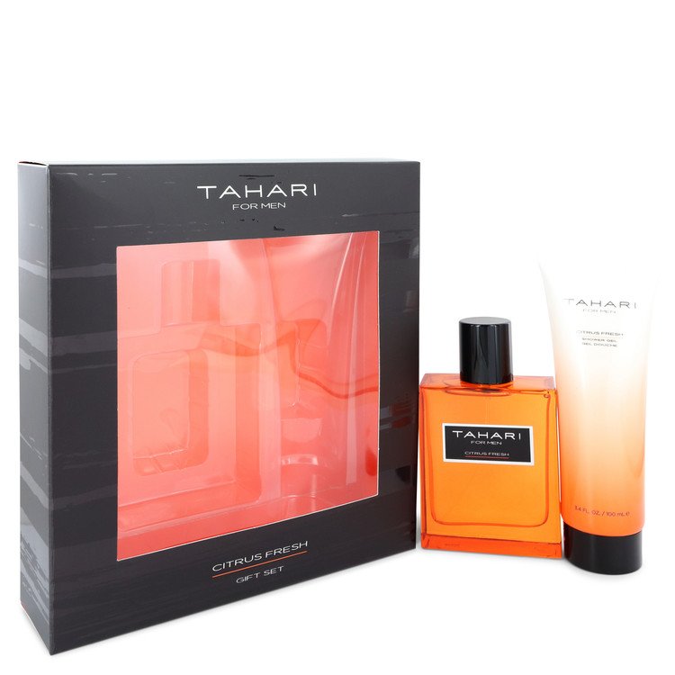 Tahari Citrus Fresh Cologne By Tahari Gift Set For Men