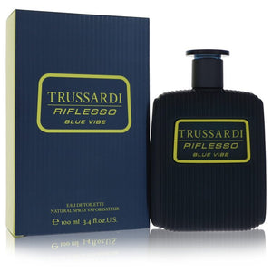 Trussardi Riflesso Blue Vibe Cologne By Trussardi Eau De Toilette Spray For Men