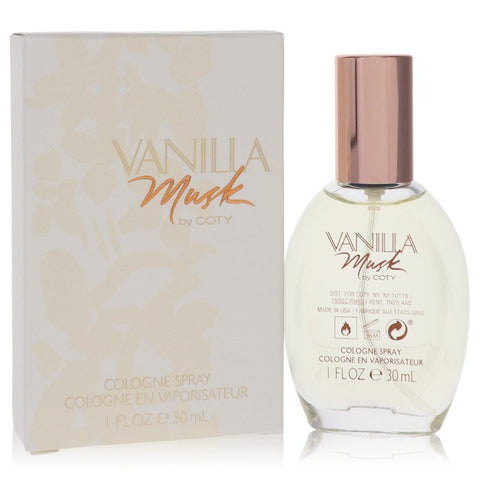 Vanilla Musk Perfume By Coty Cologne Spray For Women
