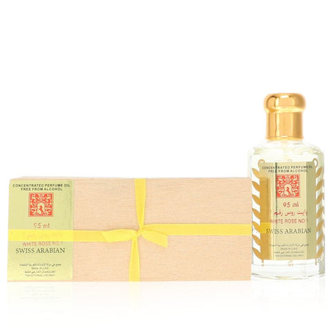 White Rose No 1 Perfume By Swiss Arabian Concentrated Perfume Oil Free From Alcohol (Unisex) For Women