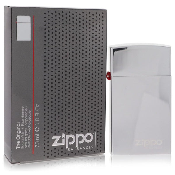 Zippo Silver Cologne By Zippo Eau De Toilette Refillable Spray For Men