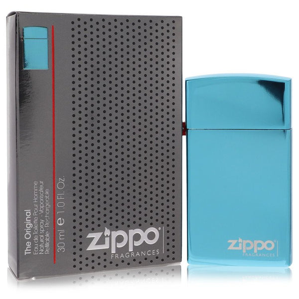 Zippo Blue Cologne By Zippo Eau De Toilette Refillable Spray For Men