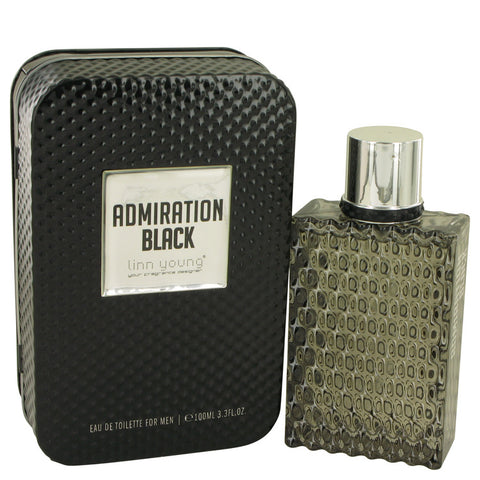 Admiration Black Cologne By Linn Young Eau De Toilette Spray For Men