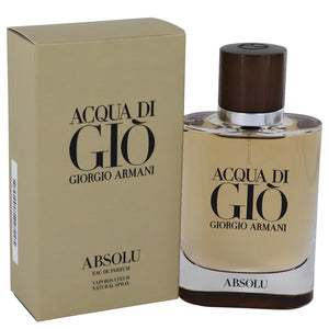 Acqua Di Gio Absolu Cologne By Giorgio Armani Eau De Parfum Spray For Men