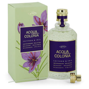 4711 Acqua Colonia Saffron & Iris Perfume By Maurer & Wirtz Eau De Cologne Spray For Women