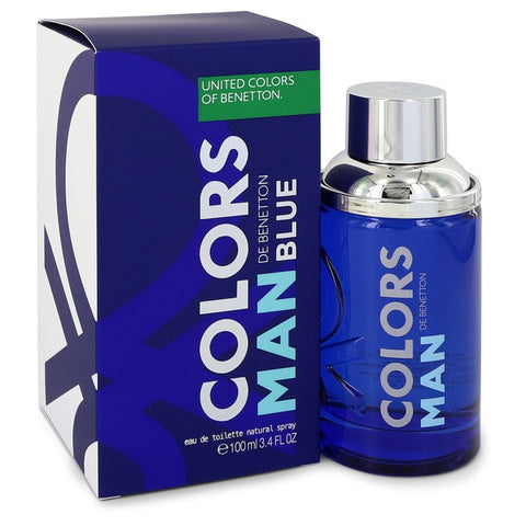 Colors De Benetton Blue Cologne By Benetton Eau De Toilette Spray For Men