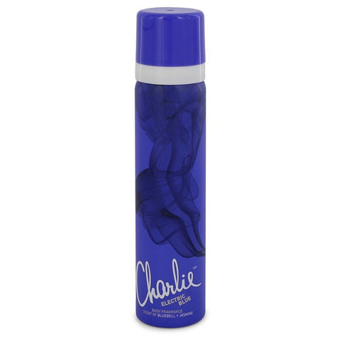 Charlie Electric Blue Perfume By Revlon Body Spray For Women