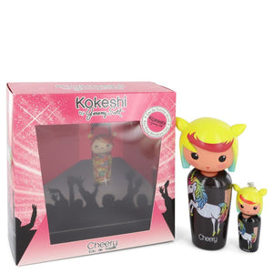 Kokeshi Cheery Perfume By Kokeshi Eau De Toilette Spray + Free Key Ring Mini EDT Spray For Women