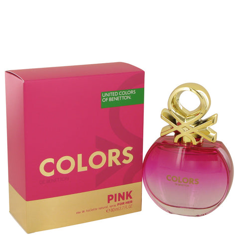 Colors Pink Perfume By Benetton Eau De Toilette Spray For Women