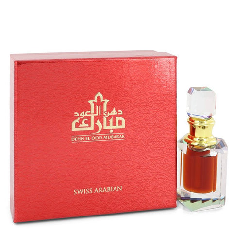Dehn El Oud Mubarak Cologne By Swiss Arabian Extrait De Parfum (Unisex) For Men