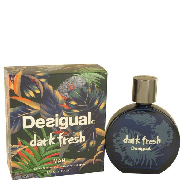 Desigual Dark Fresh Cologne By Desigual Eau De Toilette Spray For Men