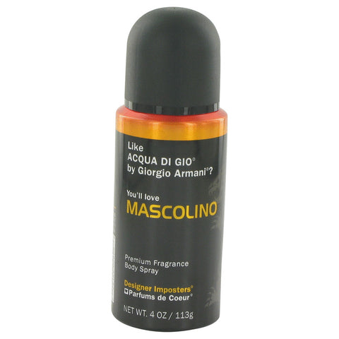 Designer Imposters Mascolino Cologne By Parfums De Coeur Body Spray For Men