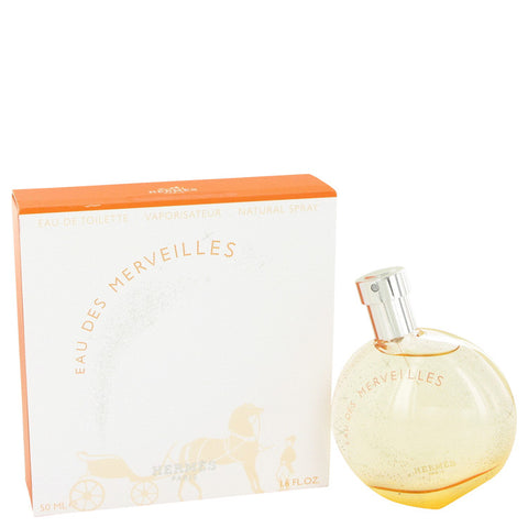 Eau Des Merveilles Perfume By Hermes Eau De Toilette Spray For Women