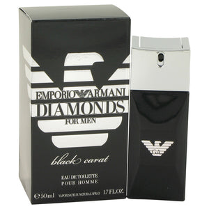 Emporio Armani Diamonds Black Carat Cologne By Giorgio Armani Eau De Toilette Spray For Men