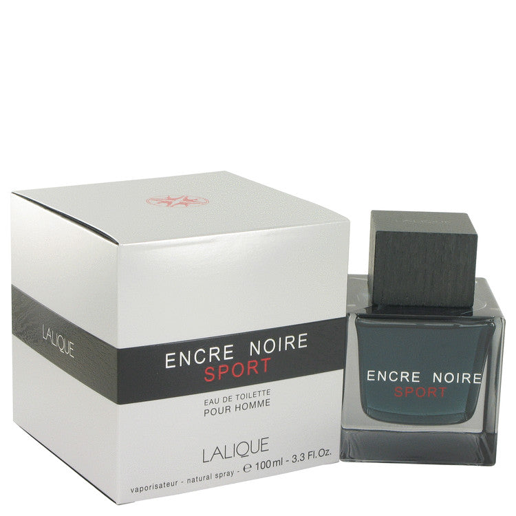 Encre Noire Sport Cologne By Lalique Eau De Toilette Spray For Men