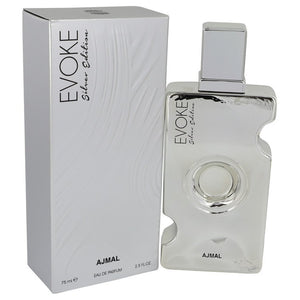 Evoke Silver Edition Perfume By Ajmal Eau De Parfum Spray For Women